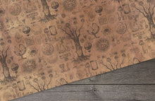 Load image into Gallery viewer, Alchemy Wrapping Paper Sheets - Vintage Spooky Occult Witch Gift Wrap Suns, Moons 20" x 29"