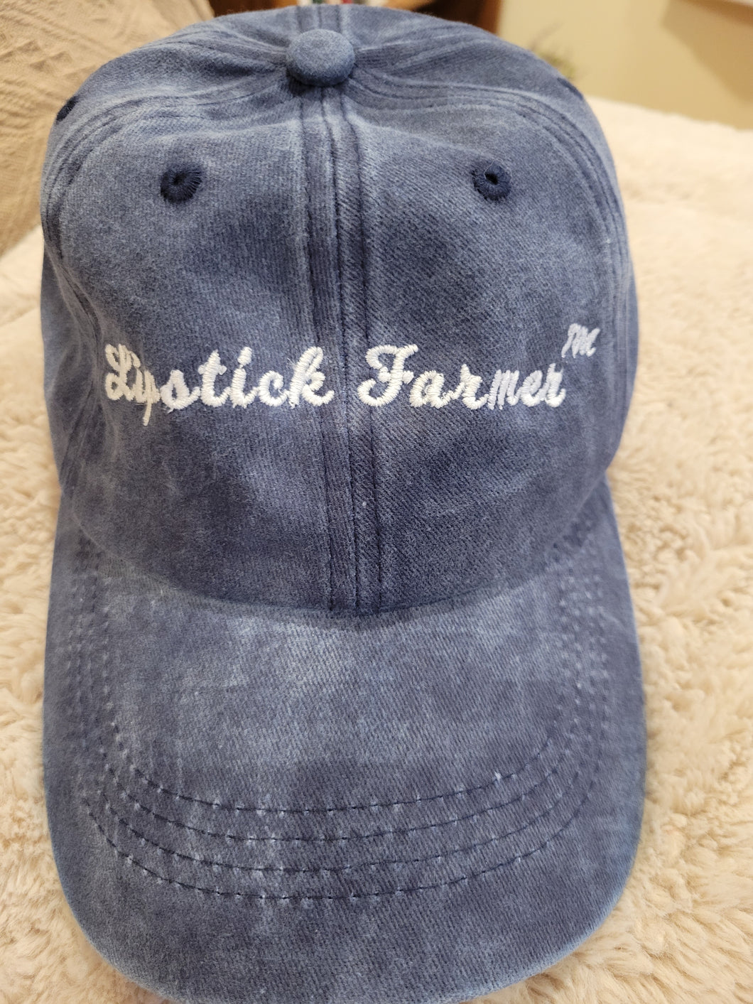 Lipstick Farmer Baseball Hat #2