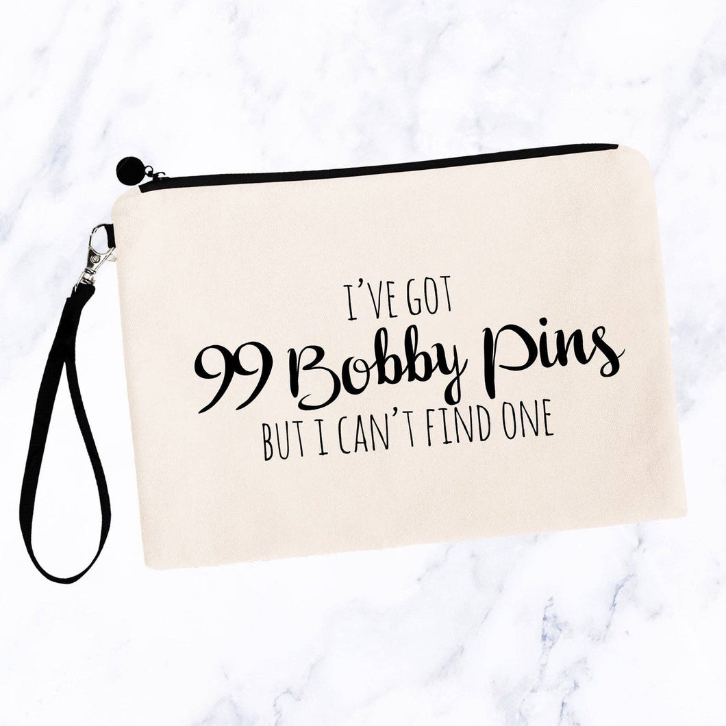 99 Bobby Pins Cosmetic Bag