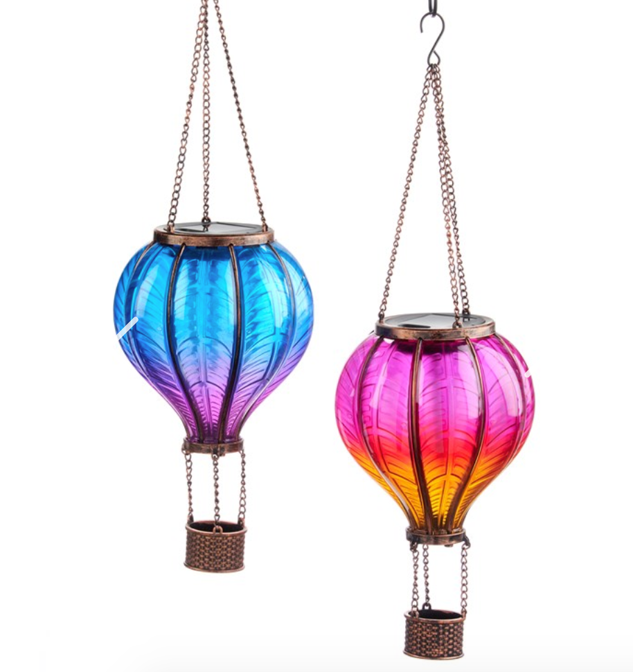 Flickering Solar Hanging Light, 2 Asst.