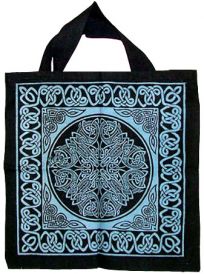 Celtic Knots-Tote-Green